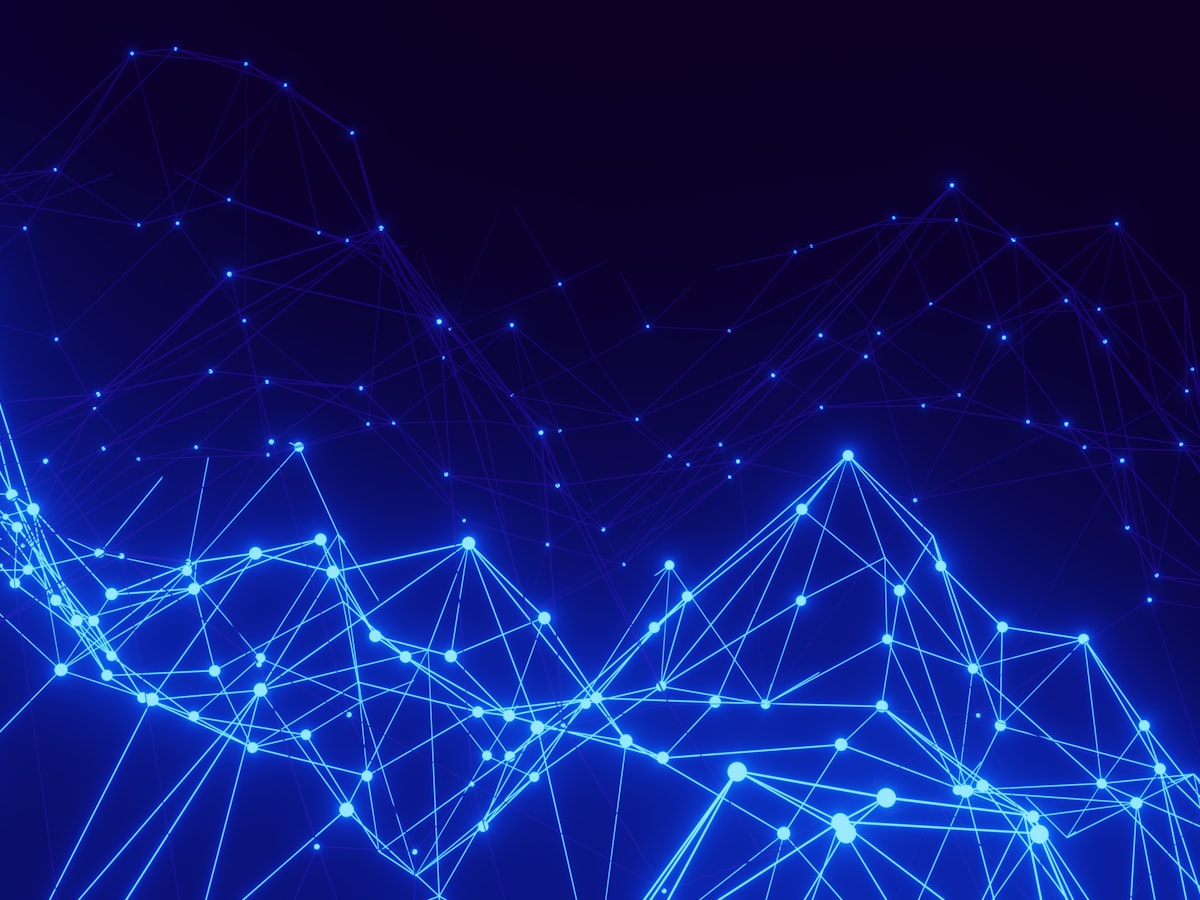 Abstract visualization of connected systems and data networks